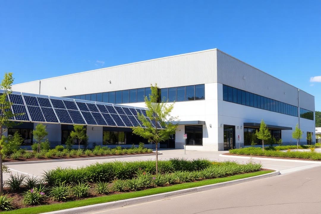 New solar-powered manufacturing facility comes online